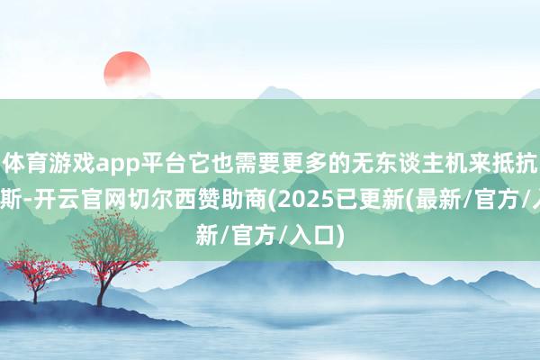 体育游戏app平台它也需要更多的无东谈主机来抵抗俄罗斯-开云官网切尔西赞助商(2025已更新(最新/官方/入口)