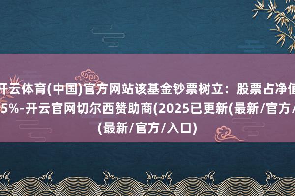 开云体育(中国)官方网站该基金钞票树立:股票占净值比2.75%-开云官网切尔西赞助商(2025已更新(最新/官方/入口)